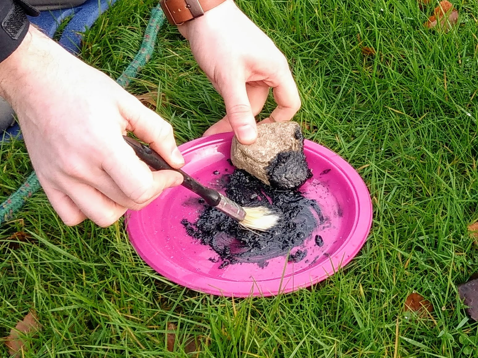 Outdoor Lessons Charcoal Paint Learning through Landscapes