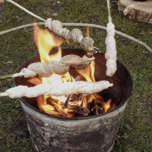 campfire stick bread
