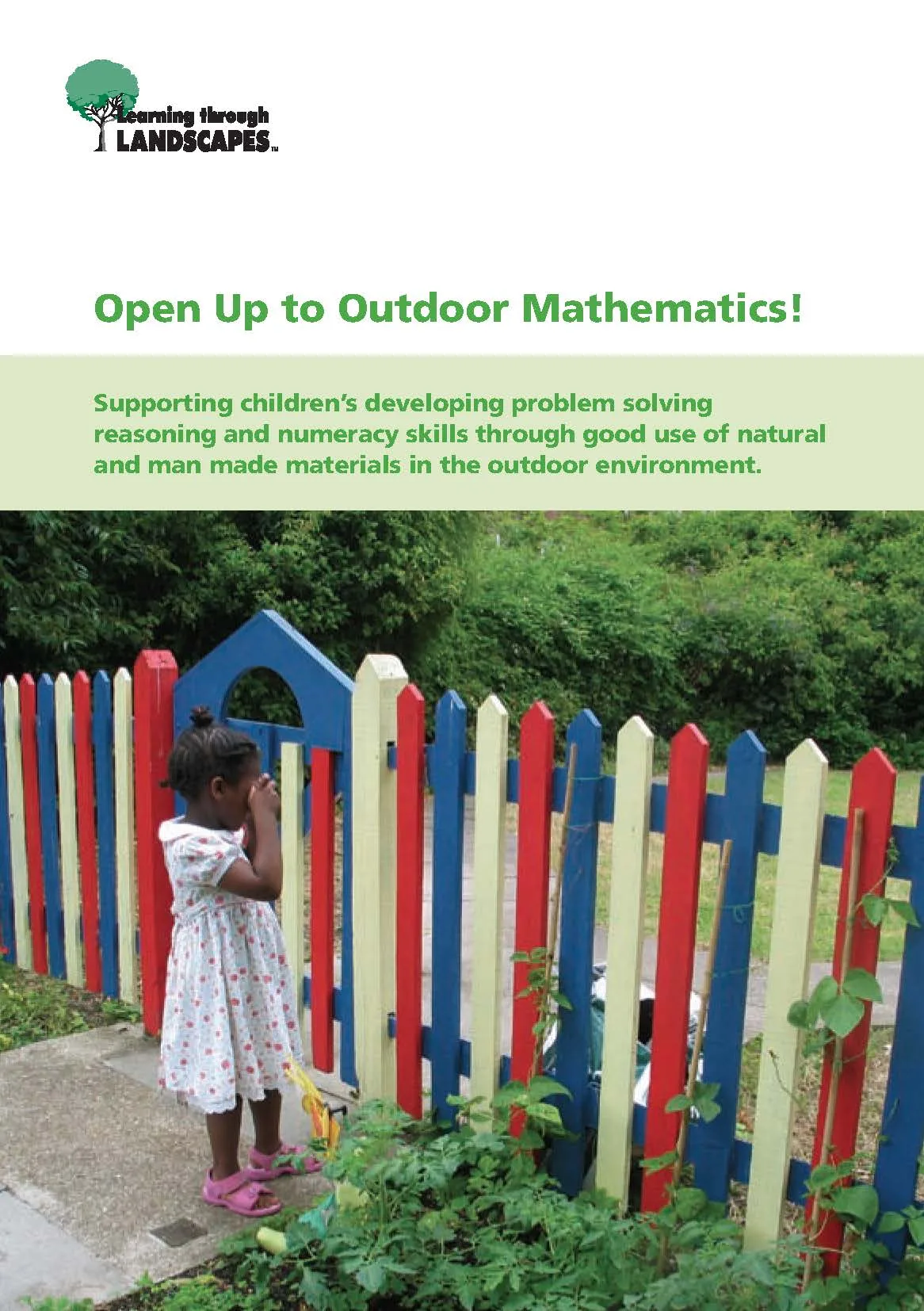Maths Outdoors in Early Years
