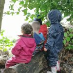 Health and Wellbeing - outdoor lesson idea forest-bathing