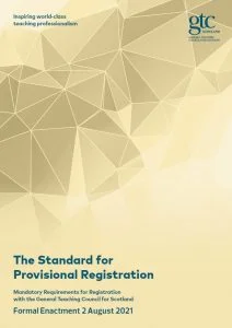 GTCS Standards for Teacher Registration