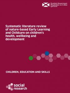 Systematic literature review of nature-based Early Learning and Childcare on children's health, wellbeing and development