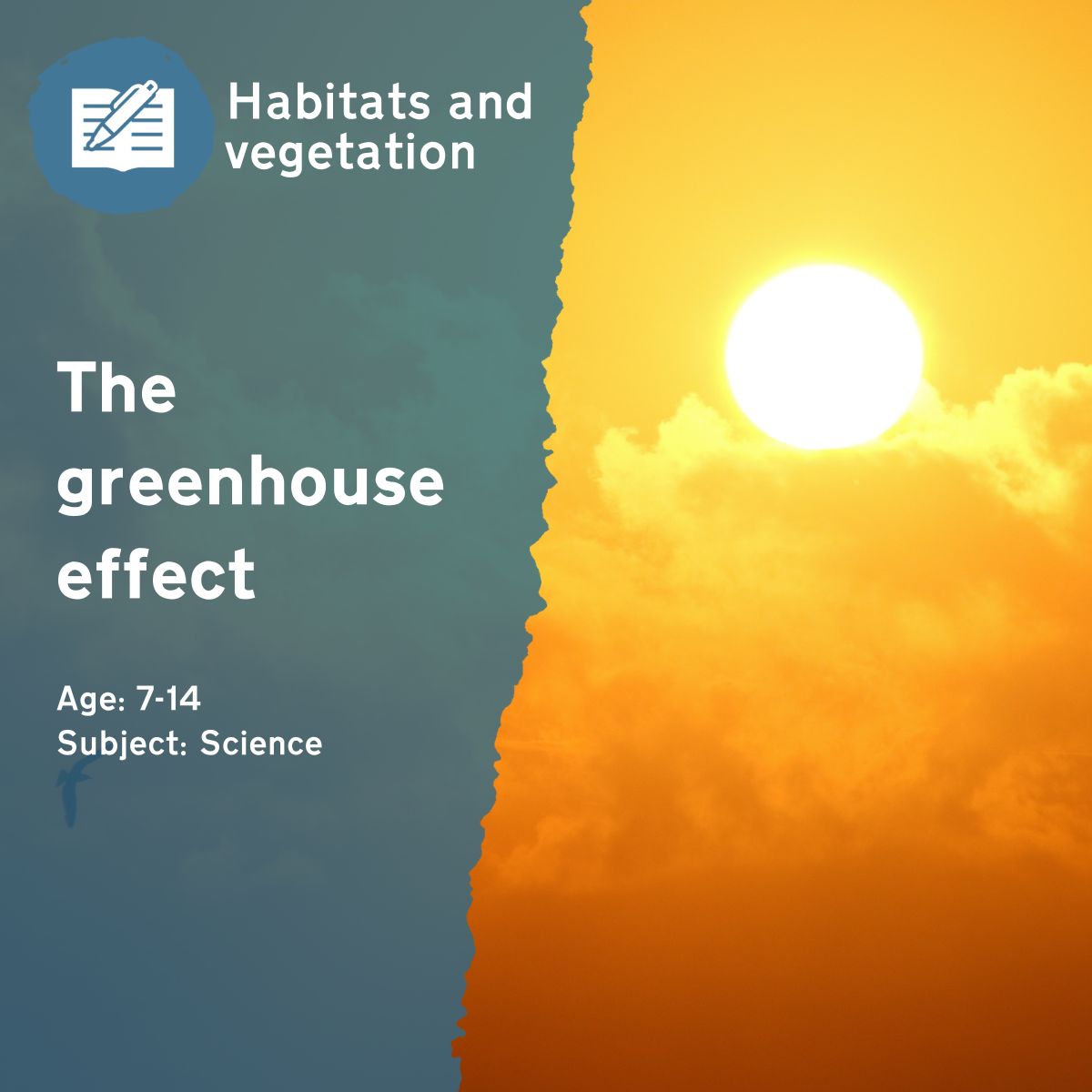 The 'Greenhouse Effect' outdoor lesson idea provides a simple hands-on demonstration of the physical process that keeps our world warm enough to sustain life.This outdoor lesson idea is in PDF format. When you click the 'download' button, the PDF file will be immediately downloaded to your designated folder — usually the 'Downloads' folder.