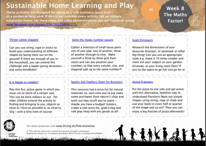 Types of free play activities - Cotlands