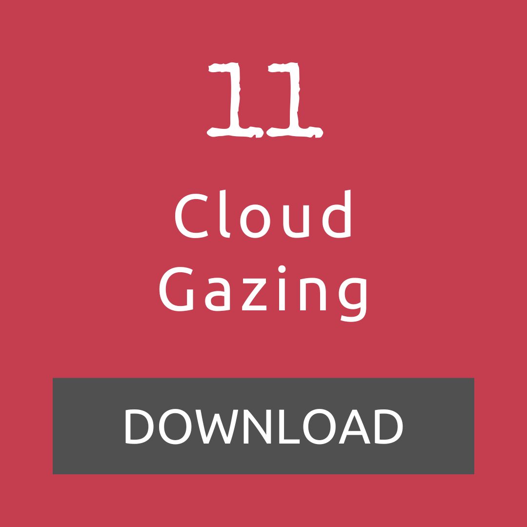 Download our 'Cloud Gazing' outdoor lesson idea for day 11 of the LtL Advent Calendar.