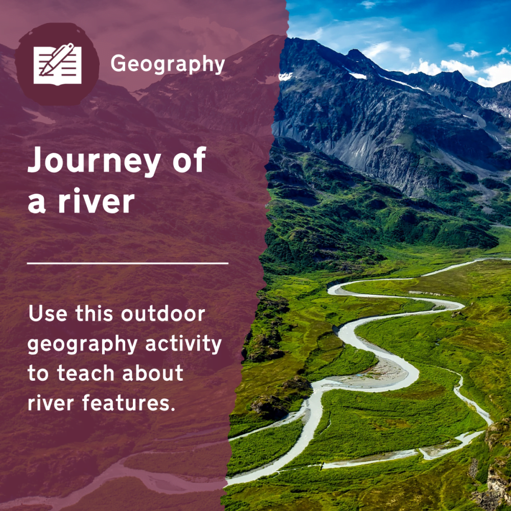 Journey of a River Outdoor Lesson Idea by Learning through Landscapes