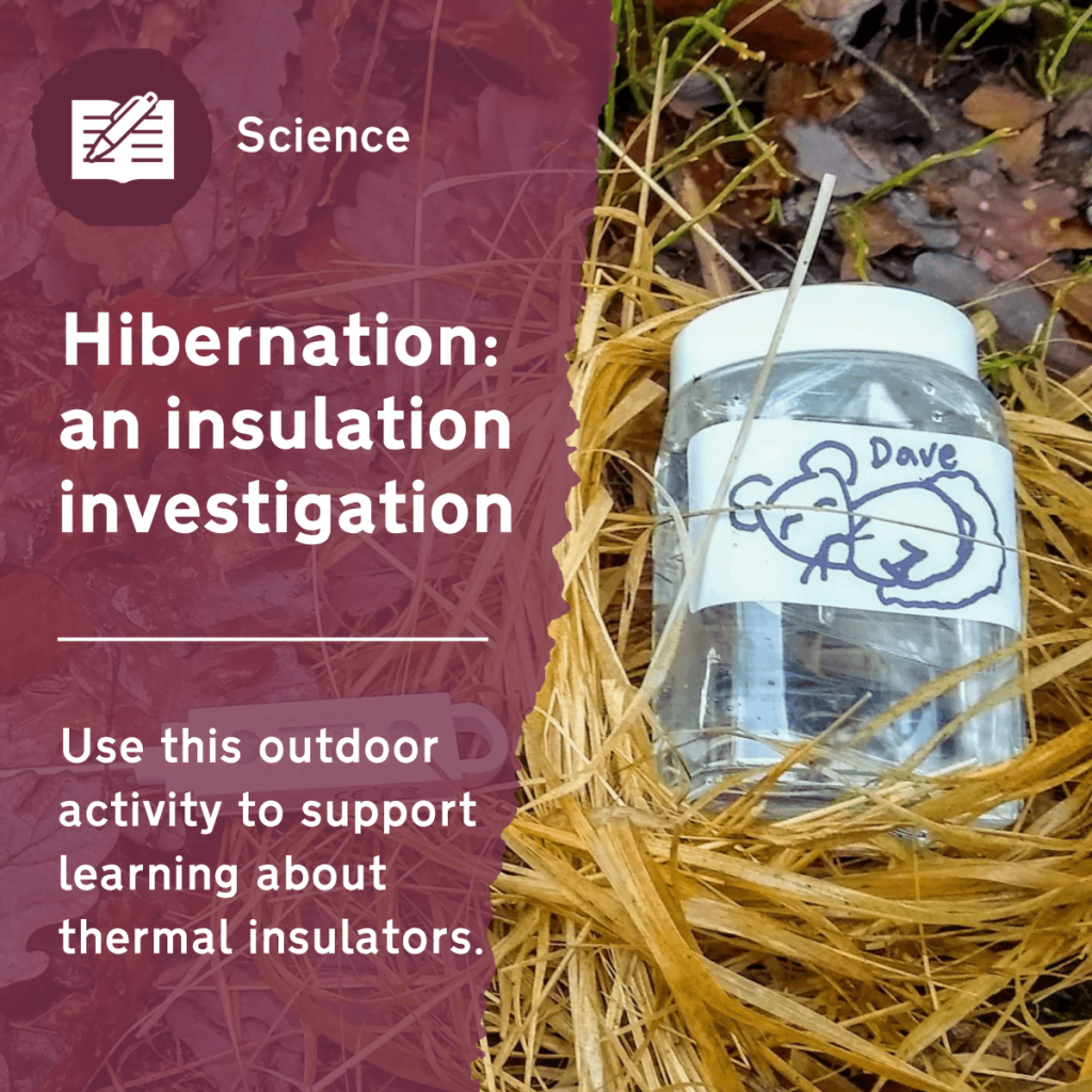 Use this primary science activity to consolidate understanding of the the difference between thermal insulators and thermal conductors. This outdoor lesson idea teaches pupils about the insulating properties of different materials through designing a nest for a hibernating 'animal'.