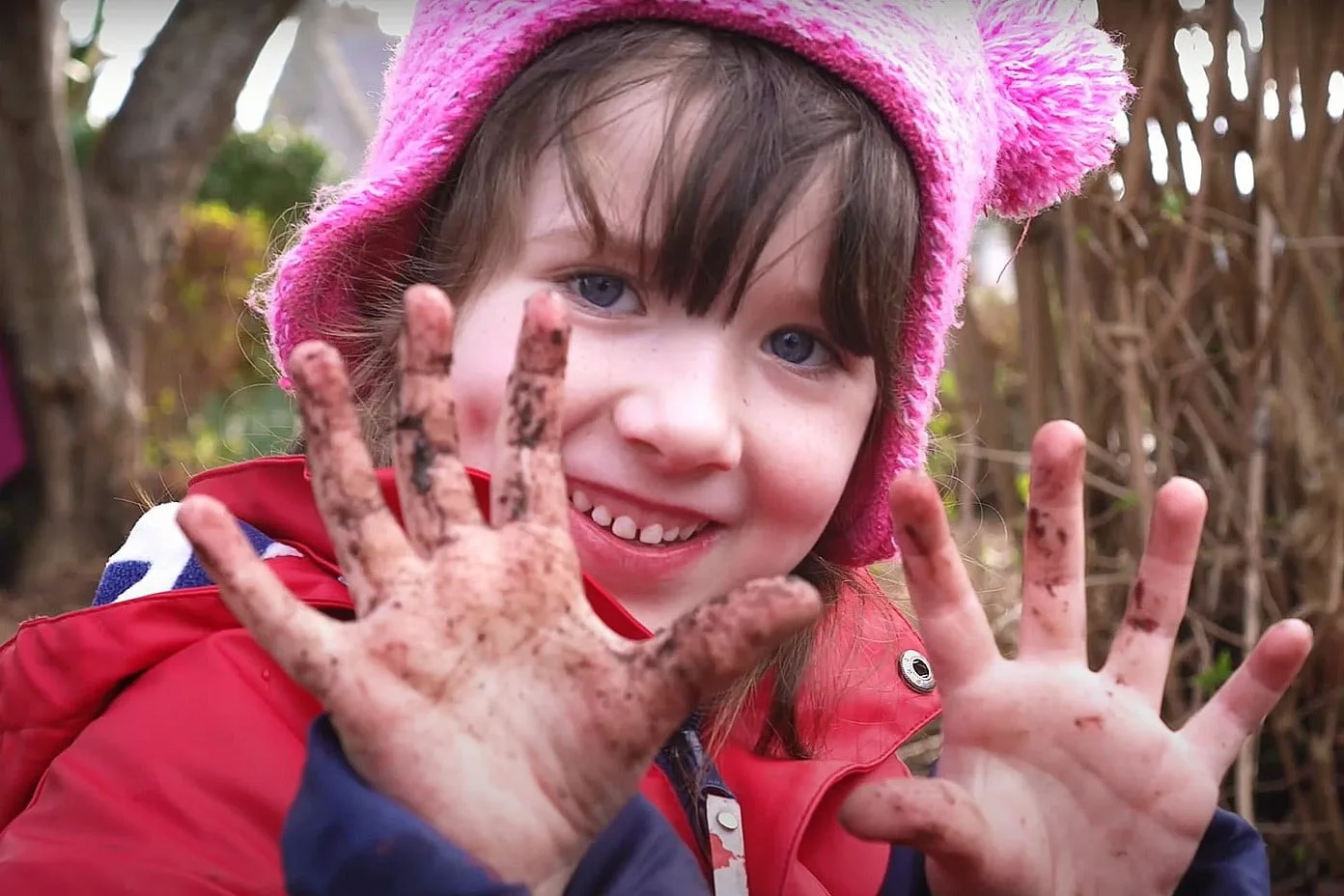 How getting muddy supports children’s mental health