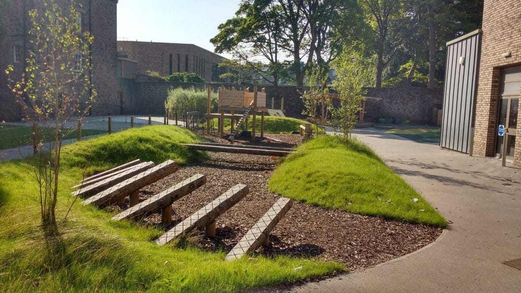 School grounds Scotland