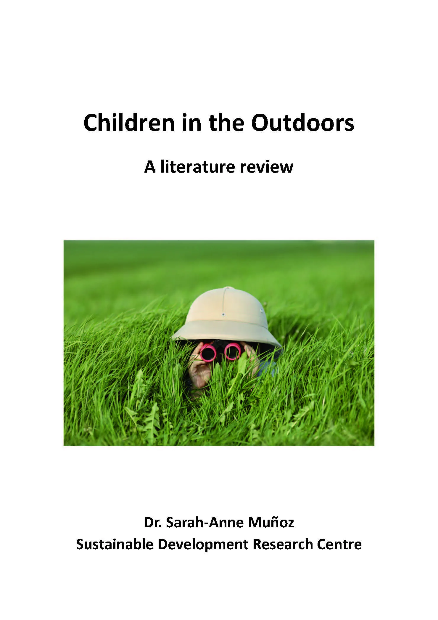 Children in the Outdoors