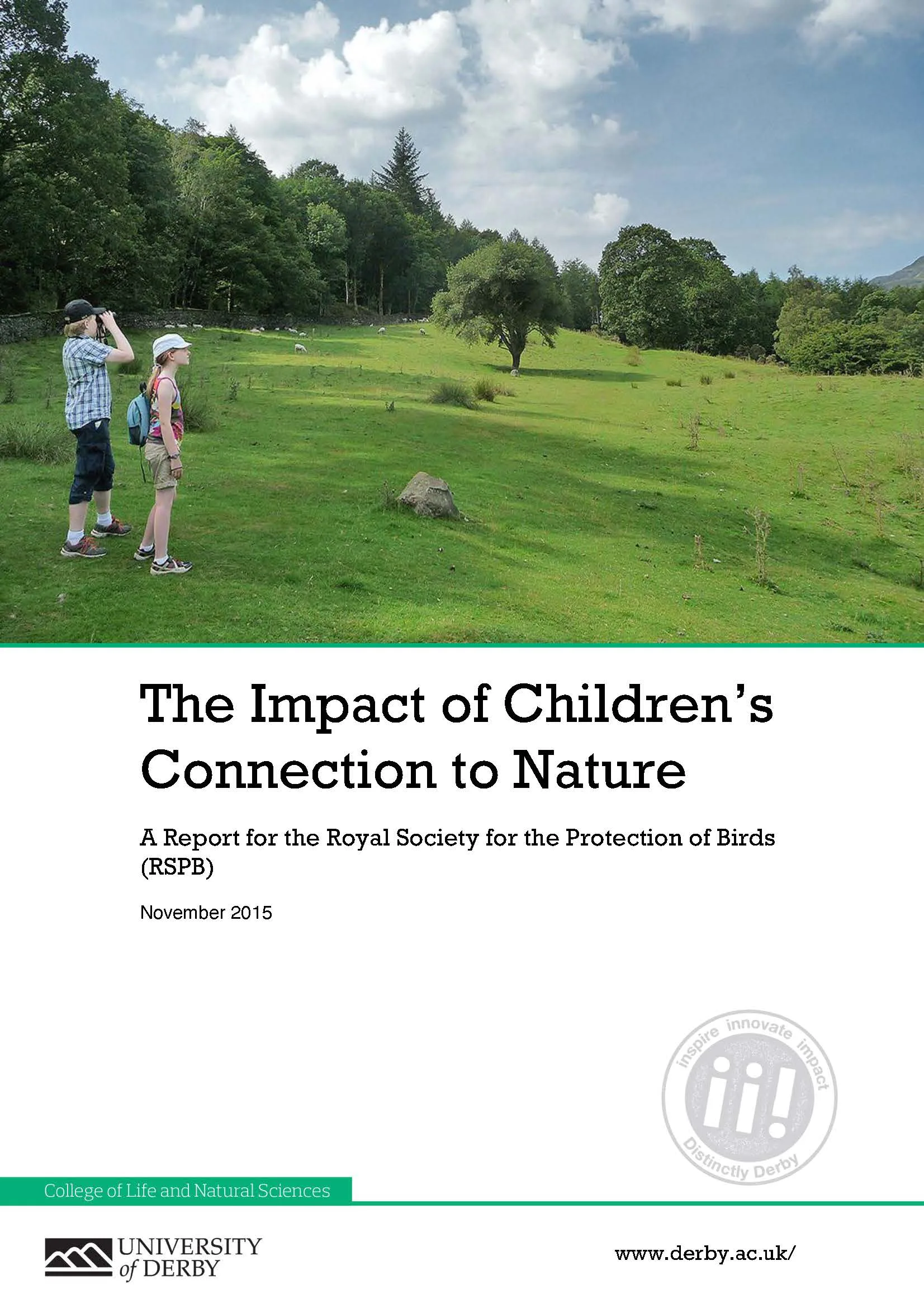The Impact of Children’s Connection to Nature